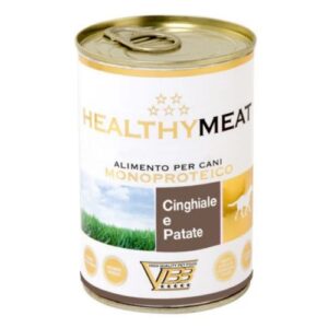Healthymeat Cinghiale e Patate ( su šerniena ir bulvėmis) paštetas šunims 400g.