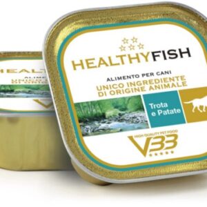 Healthyfish Trota (su upėtakiu) monoproteininis paštetas šunims 150g.