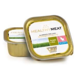 Healthymeat Coniglio e Riso Puppy ( su triušiena ir ryžiais) paštetas šuniukams 150g