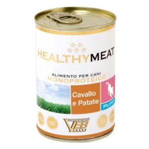 Healthymeat Cavallo e Patate ( su arkliena ir bulvėmis) paštetas šuniukams 400g.