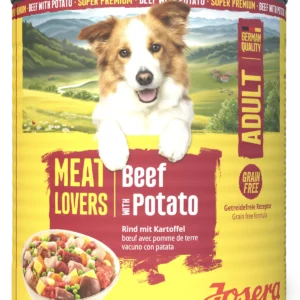 Josera Meat Lovers Menu Beef with Potato konservuotas pašaras šunims su jautiena ir bulvėmis