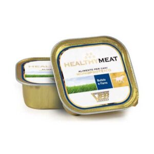 Healthymeat Bufalo con Farro ( su buivoliena ir spelta) paštetas šunims 150g.