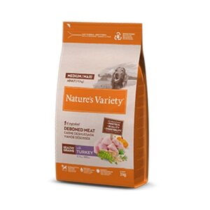 Nature’s Variety Healthy Grain Adult Medium/Maxi su kalakutiena – sausas maistas vidutinių ir didelių veislių šunims, 3 kg