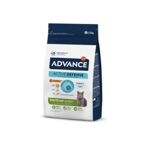 Advance Junior Sterilized – sausas maistas sterilizuotoms jaunoms katėms (nuo sterilizacijos iki 24 mėn) 1.5 kg