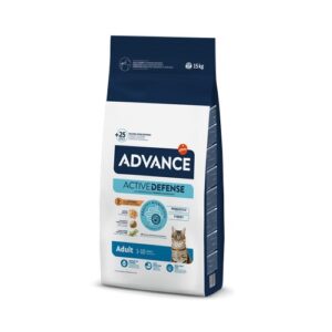 Advance Adult – sausas maistas suaugusioms katėms su vištiena ir ryžiais 15 kg