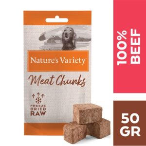 Nature’s Variety Meat Chunks šunims su jautiena, 50 g