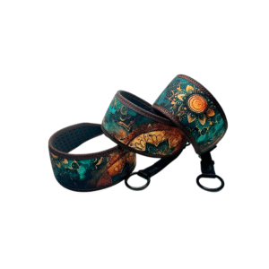 Martingale šunų antkaklis 5 cm – paminkštintas, saugiai kontrolei Mandala