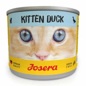 Josera Kitten Duck begrūdis konservuotas pašaras jaunoms katėms su antiena, 200 g