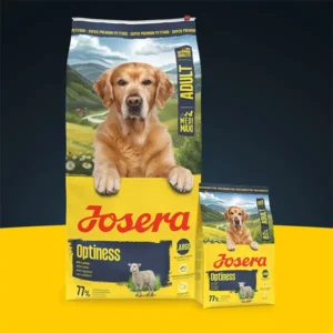 Josera Optiness sausas pašaras šunims su ėriena 12,5 kg