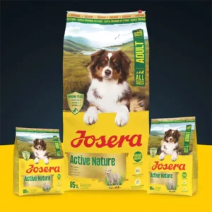 Josera Active Nature sausas pašaras šunims su ėriena, 12,5 kg