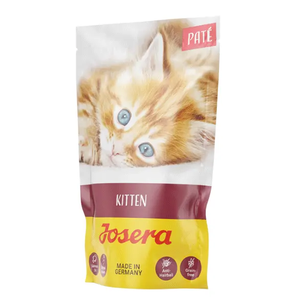 Josera Paté Kitten begrūdis konservuotas pašaras jaunoms katėms, 85 g x 16vnt
