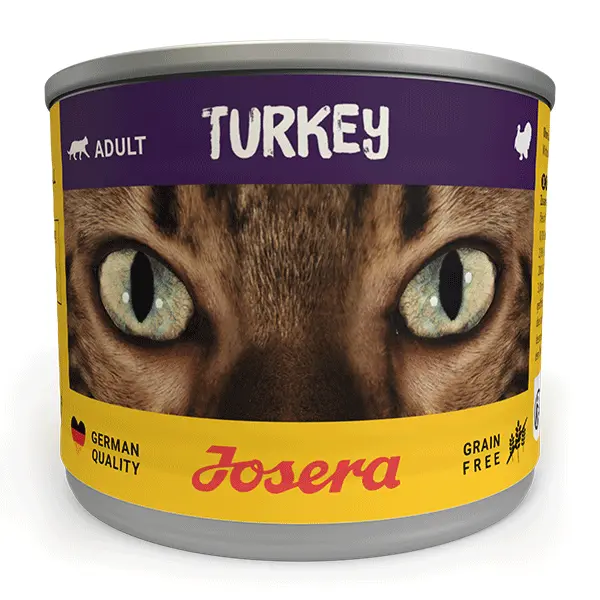 Josera Turkey begrūdis konservuotas pašaras katėms su kalakutiena 200 g