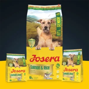 Josera SeniorPlus vyresnio amžiaus šunims su lašiša, 12,5 kg