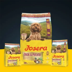Josera Mini Duck+Potato sausas pašaras mažų veislių šunims su antiena, 10 kg
