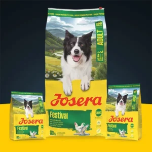 Josera Festival sausas pašaras šunims su lašiša, 12,5kg