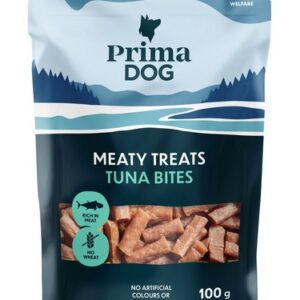 PrimaDog Tuno kasneliai 100 g