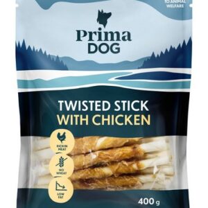 PrimaDog kramtomoji lazdelė šunims 13 cm, 45 vnt 400 g  