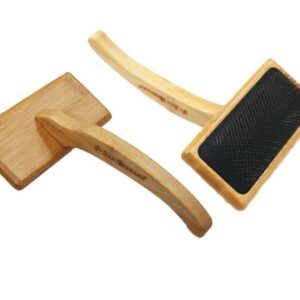 Iv San Bernard ACCESSORIES Bamboo slicker Brush Large