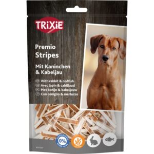 TRIXIE PREMIO Fish Rabbit Stripes, 100 g (pak.6)