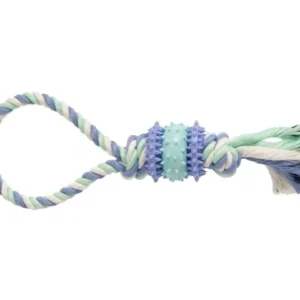 Gimdog Cotton Dent Plus Rope W/Tpr 30cm žaislas šuniui