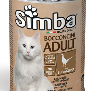 SIMBA - Wet CAT Chunkies with WILD GAMES 415g