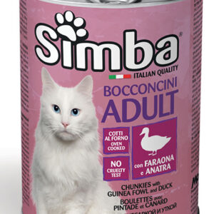 SIMBA - Wet CAT Chunkies with FOWL AND DUCK 415g