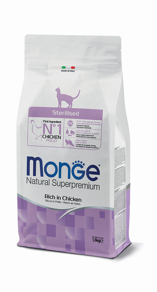Monge Sterilised Adult (vištiena) 1,5kg