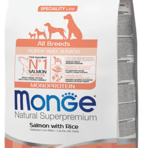 Monge Dry Dog Spec. Line - All Breeds Puppy Salmon & rice 2,5kg