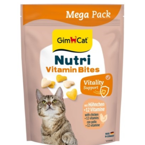 GIMCAT NUTRI VITAMIN BITES CHICKEN (su vitaminais ir vištiena) 425 G