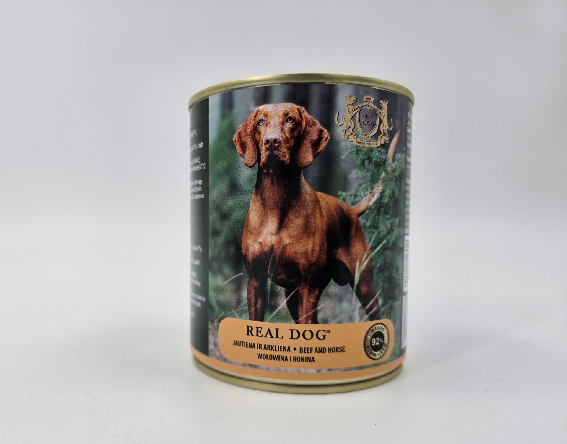 Real Dog SP - Wet Beef and horse for adult dogs 800 g