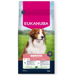 EUK Dog Senior Small Medium Breed Lamb Rice 12 kg