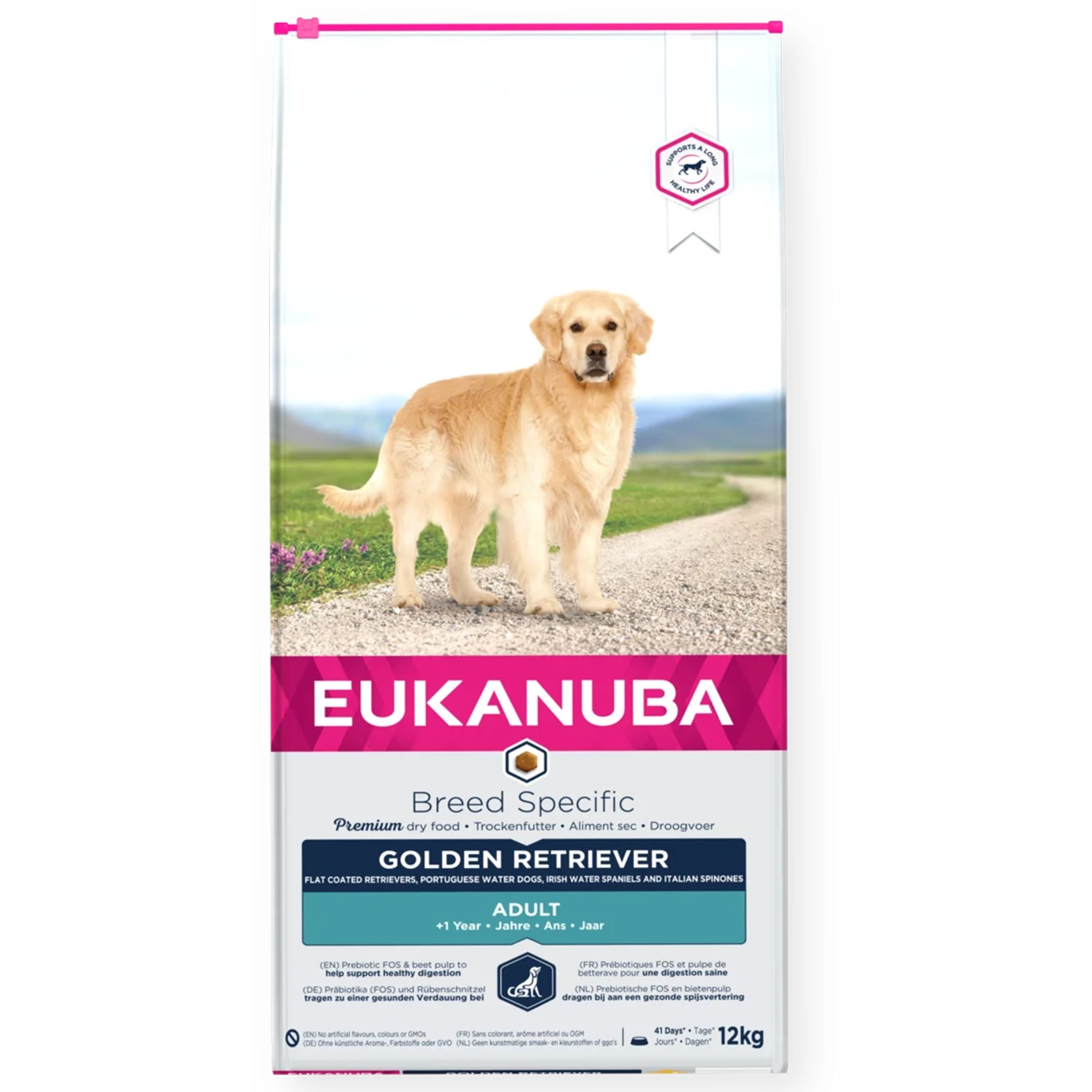 Eukanuba Golden Retriever Adult (vištiena) 12kg