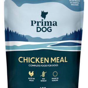 PrimaDog Vištienos ėdalas šunims 600 g