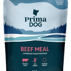 PrimaDog Jautienos ėdalas šunims 260 g