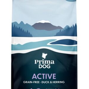 PrimaDog Active Be Grūdų – Antiena & Silkė, 10 kg