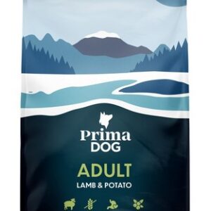 PrimaDog Ėriena & Bulvės sausas maistas visiems suaugusiems šunims 10 kg