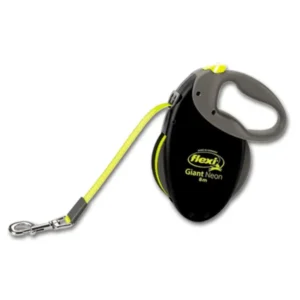 FLEXI pavadėlis šuniui Giant L juostinis, 8 m, geltonas