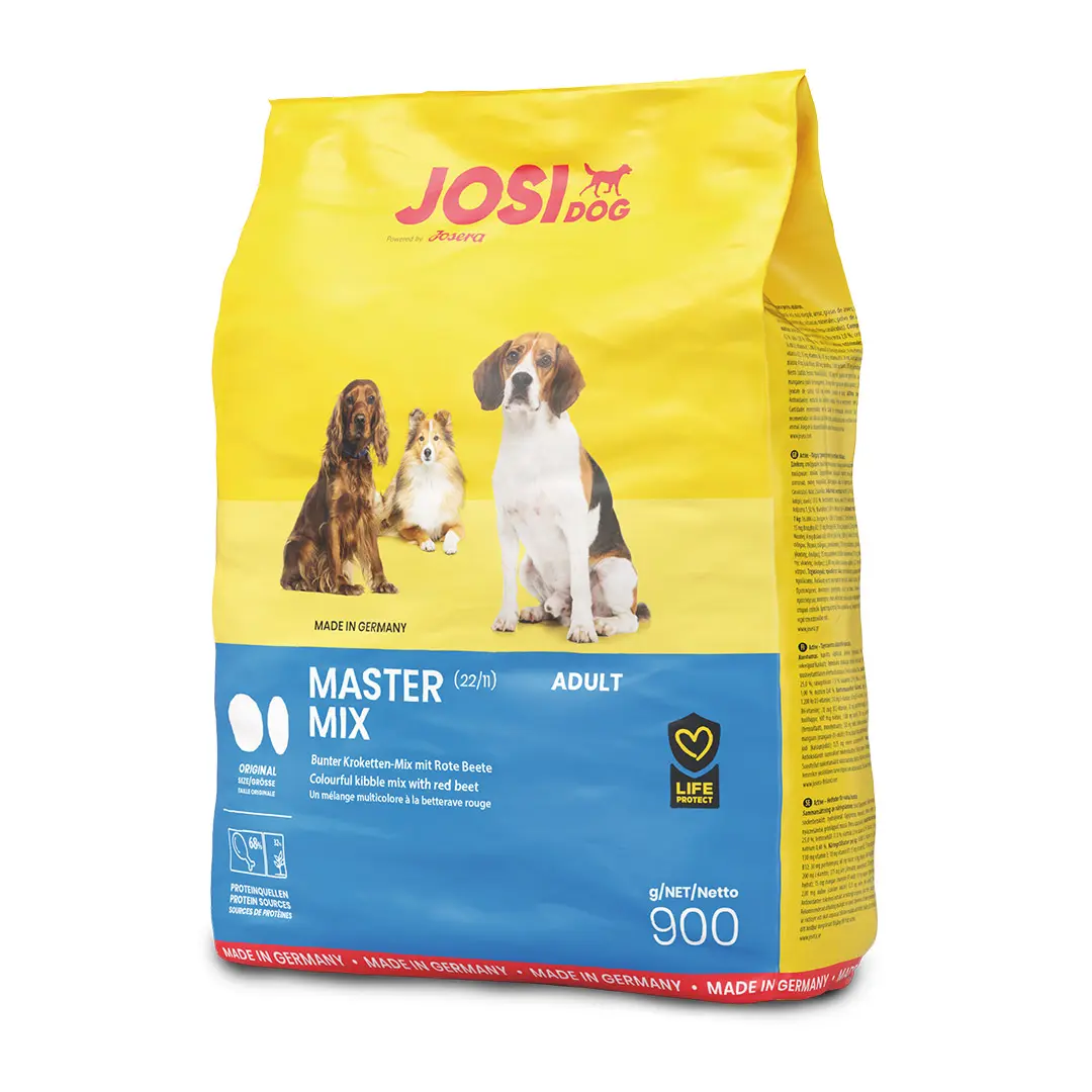 JosiDog Master Mix sausas pašaras šunims, 900 g
