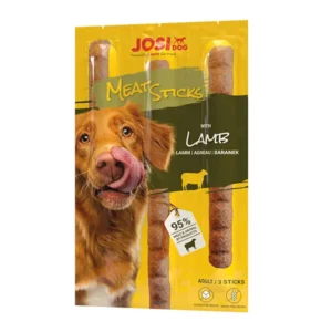 JosiDog Meat Sticks Lamb skanėstai šunims su ėriena, 33 g